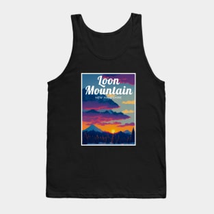 Loon Mountain New Hampshire United States ski Tank Top